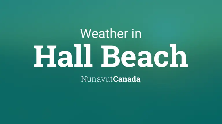 Weather Forecast in Hall Beach, Nunavut, Canada