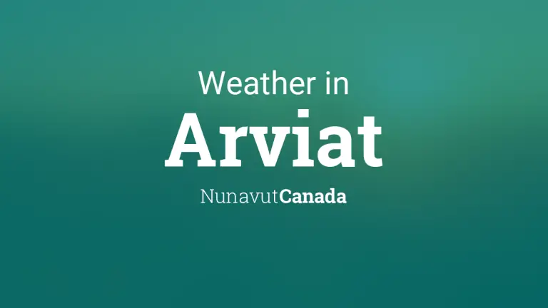 Weather Forecast in Arviat, Nunavut, Canada