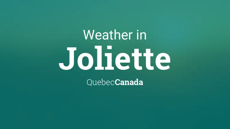 Weather Forecast in Joliette, Quebec, Canada