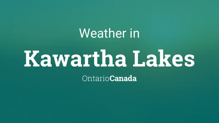 Weather Forecast in Kawartha Lakes, Ontario, Canada