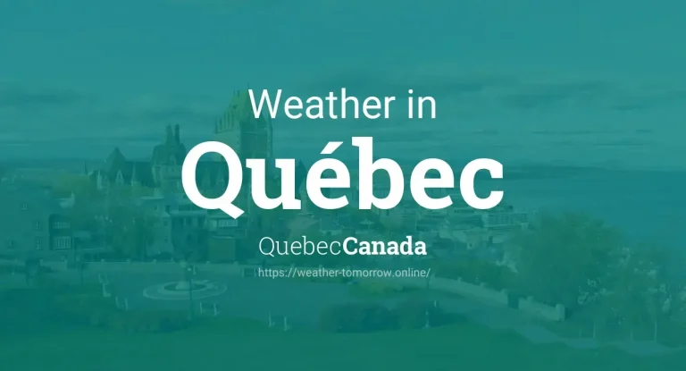 Weather in Québec