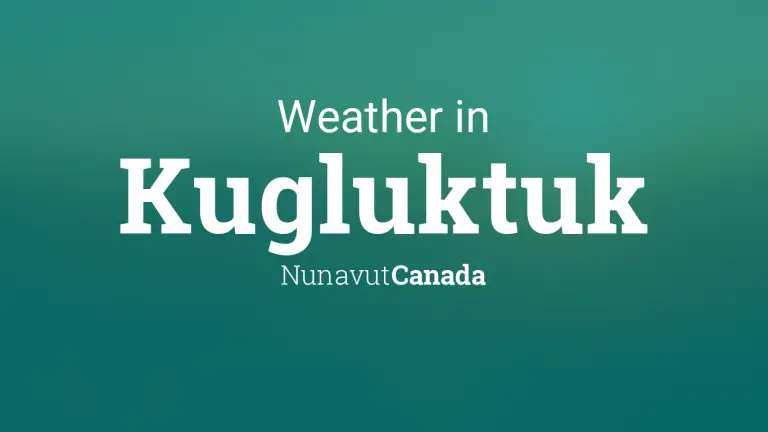 Weather Forecast in Kugluktuk, Nunavut, Canada