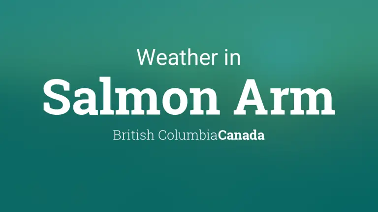 Weather Forecast in Salmon Arm, British Columbia, Canada