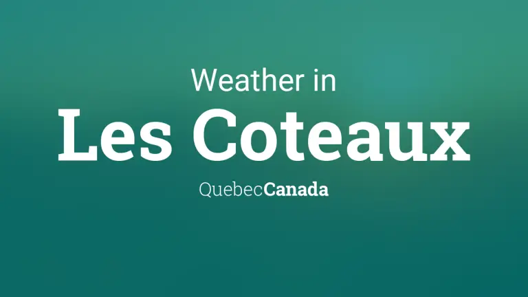 Weather Forecast in Les Coteaux, Quebec, Canada