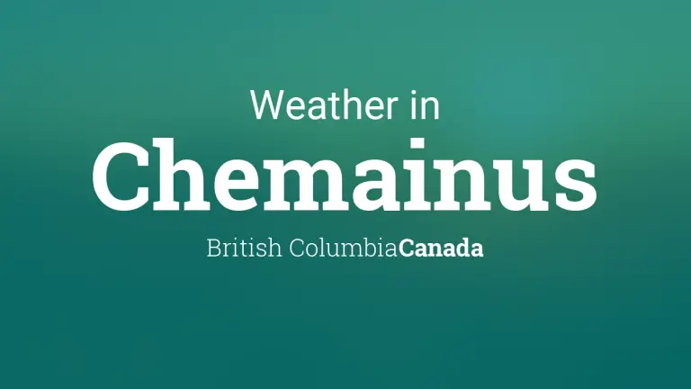 Weather Forecast in Chemainus, British Columbia, Canada