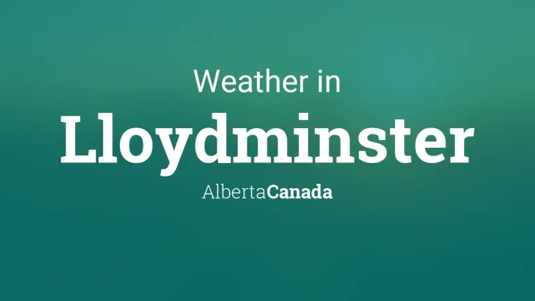 Weather Forecast in Lloydminster, Alberta, Canada