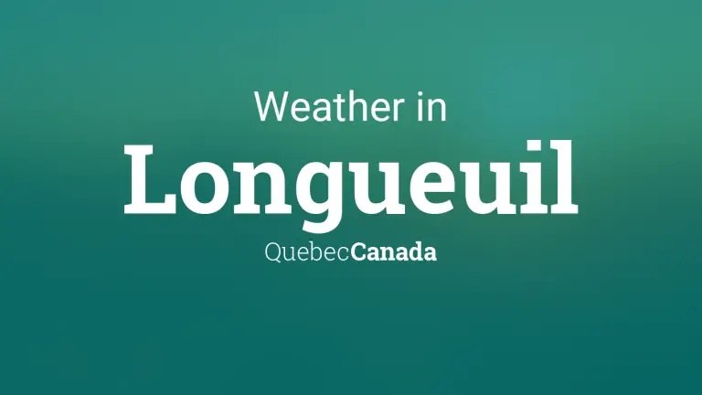 Weather Forecast in Longueuil, Quebec, Canada