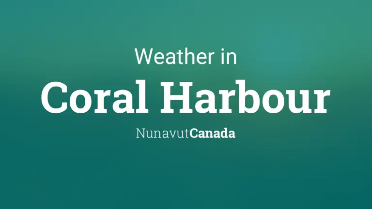 Weather Forecast in Coral Harbour, Nunavut, Canada