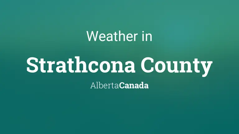 Weather Forecast in Strathcona County, Alberta, Canada