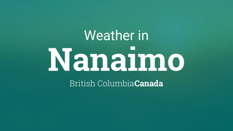 Weather Forecast in Nanaimo, British Columbia, Canada