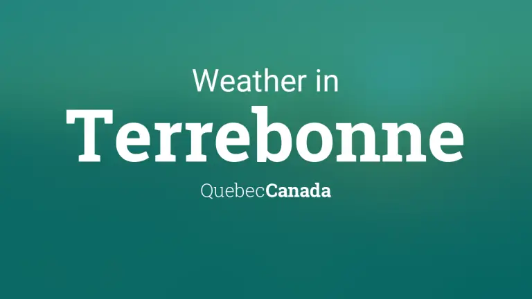 Weather Forecast in Terrebonne, Quebec, Canada