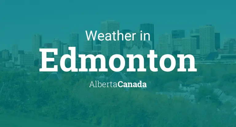 Weather Forecast in Edmonton, Alberta, Canada