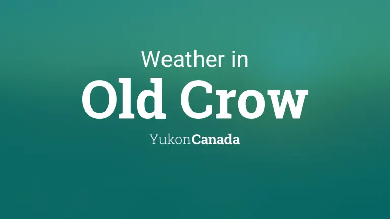 Weather Forecast in Old Crow, Yukon, Canada