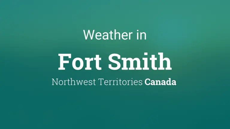 Weather Forecast in Fort Smith, Northwest Territories, Canada