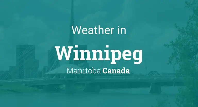 Weather Forecast in Winnipeg, Manitoba, Canada