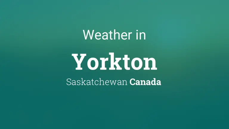 Weather Forecast in Yorkton, Saskatchewan, Canada