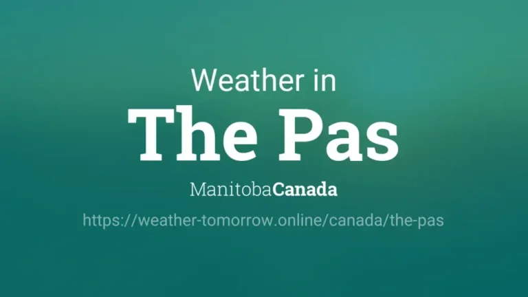 Weather in The Pas, Manitoba